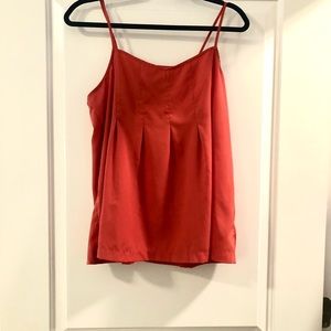 Gap Burnt Orange Fall Swing Cami Tank Top
